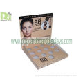 Recycled Color Full Printing Cardboard Counter Displays For Cosmetic Display Stand